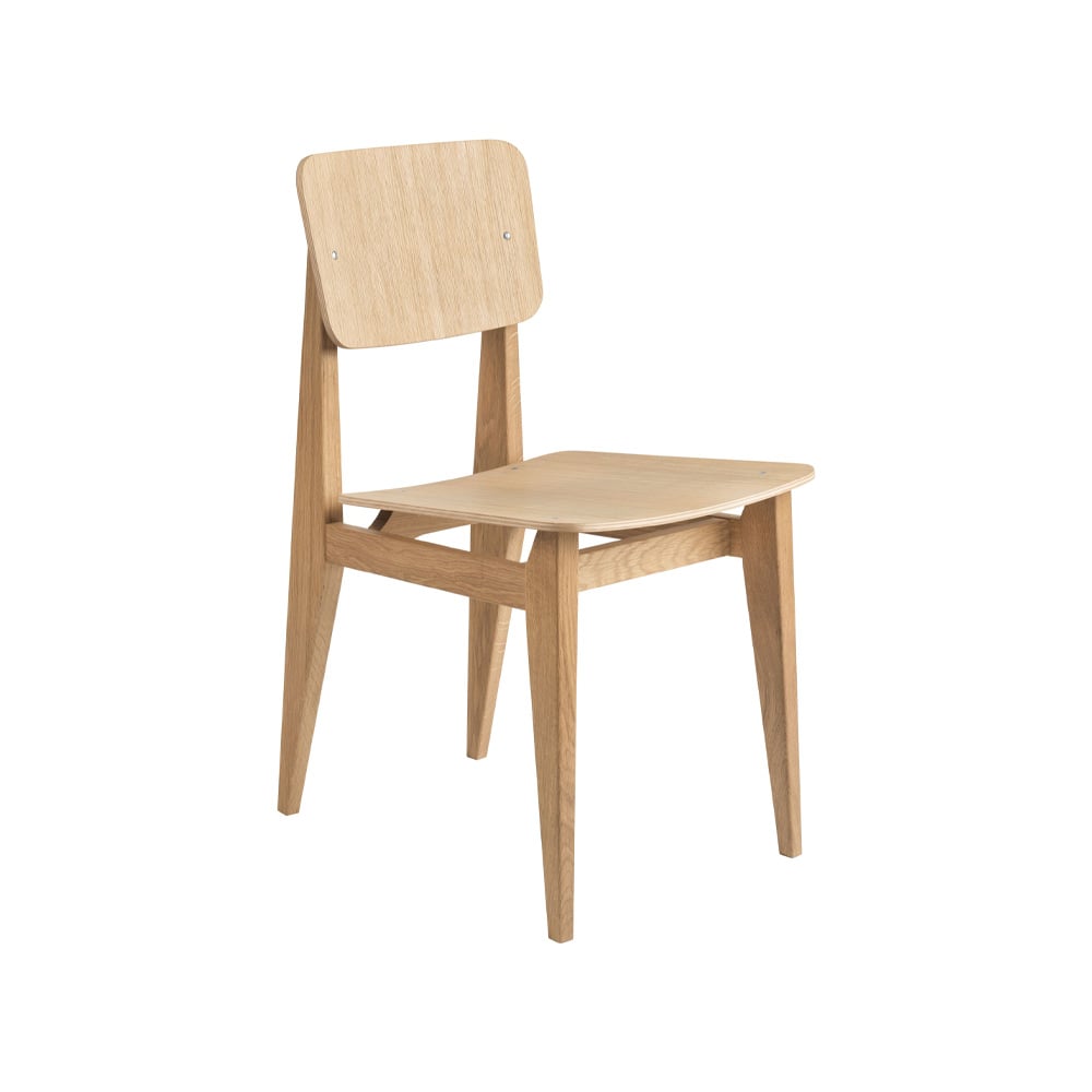GUBI Chaise C-Chair oak oiled | Design Scandinave | Chaises | Beige