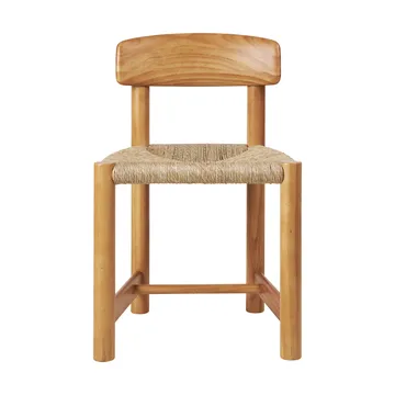 Chaise Daumiller Side Chair - Natural Rush-golden pine - GUBI