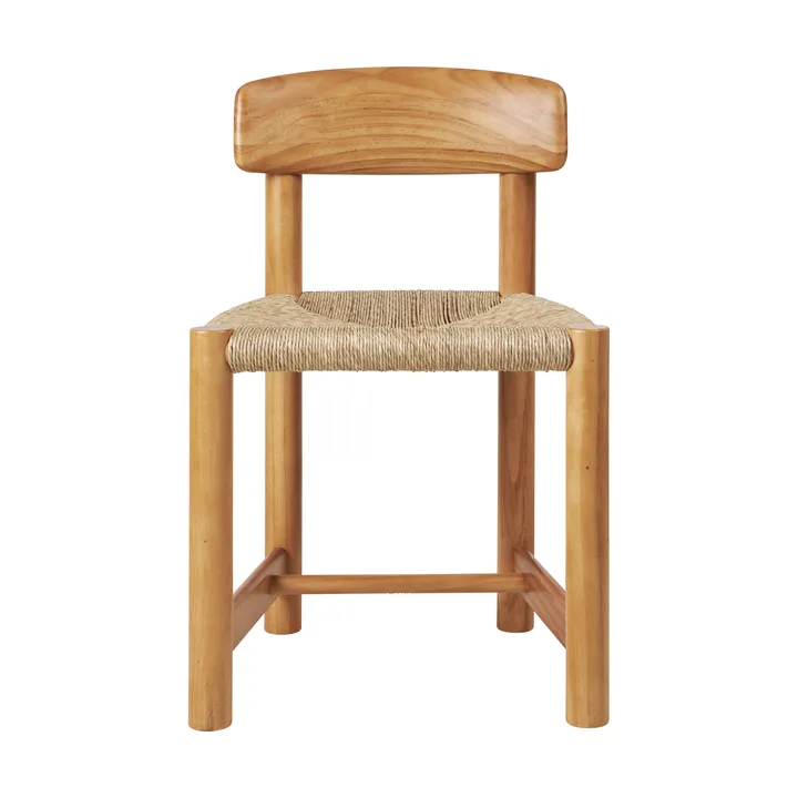 Chaise Daumiller Side Chair - Natural Rush-golden pine - GUBI