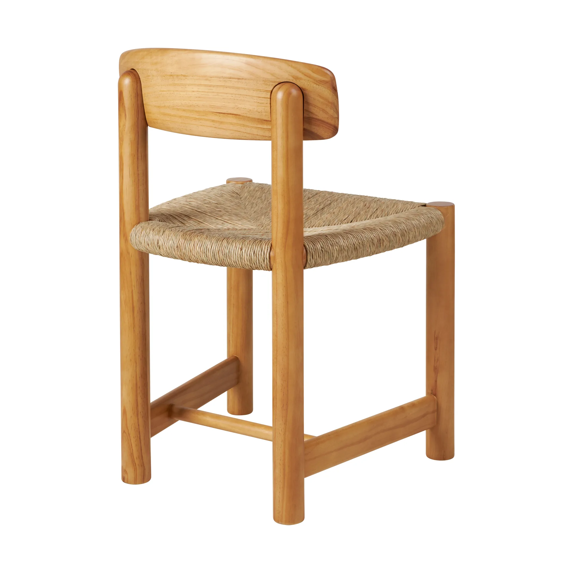 Chaise Daumiller Side Chair, Natural Rush-golden pine GUBI