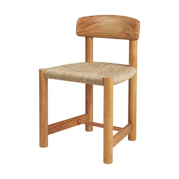 Chaise Daumiller Side Chair - Natural Rush-golden pine - GUBI