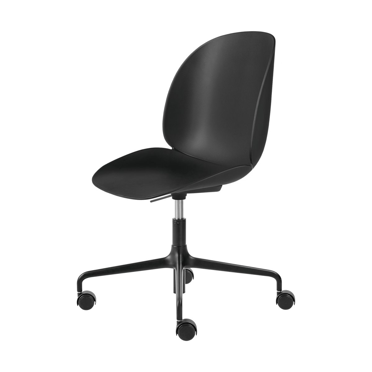 GUBI Chaise de bureau Beetle Meeting Chair Black-black