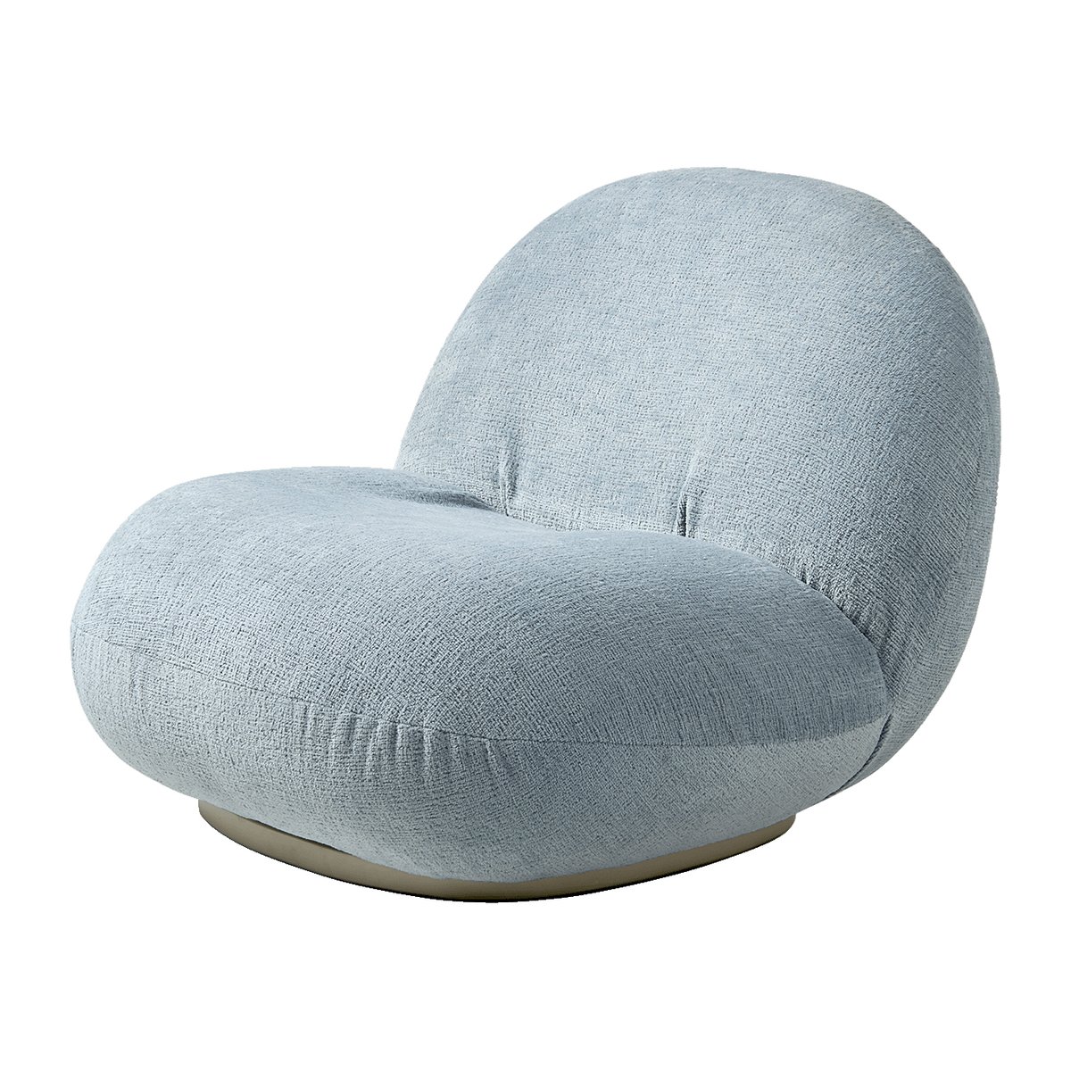 GUBI Chaise lounge Pacha Mumble 10-pearl gold | Design Scandinave | Chaises, tabourets & poufs | Beige