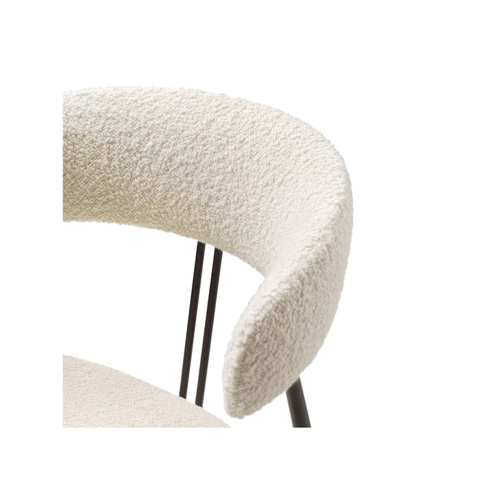 Chaise Violin, Karakorum 001 blanc-entièrement revêtu GUBI