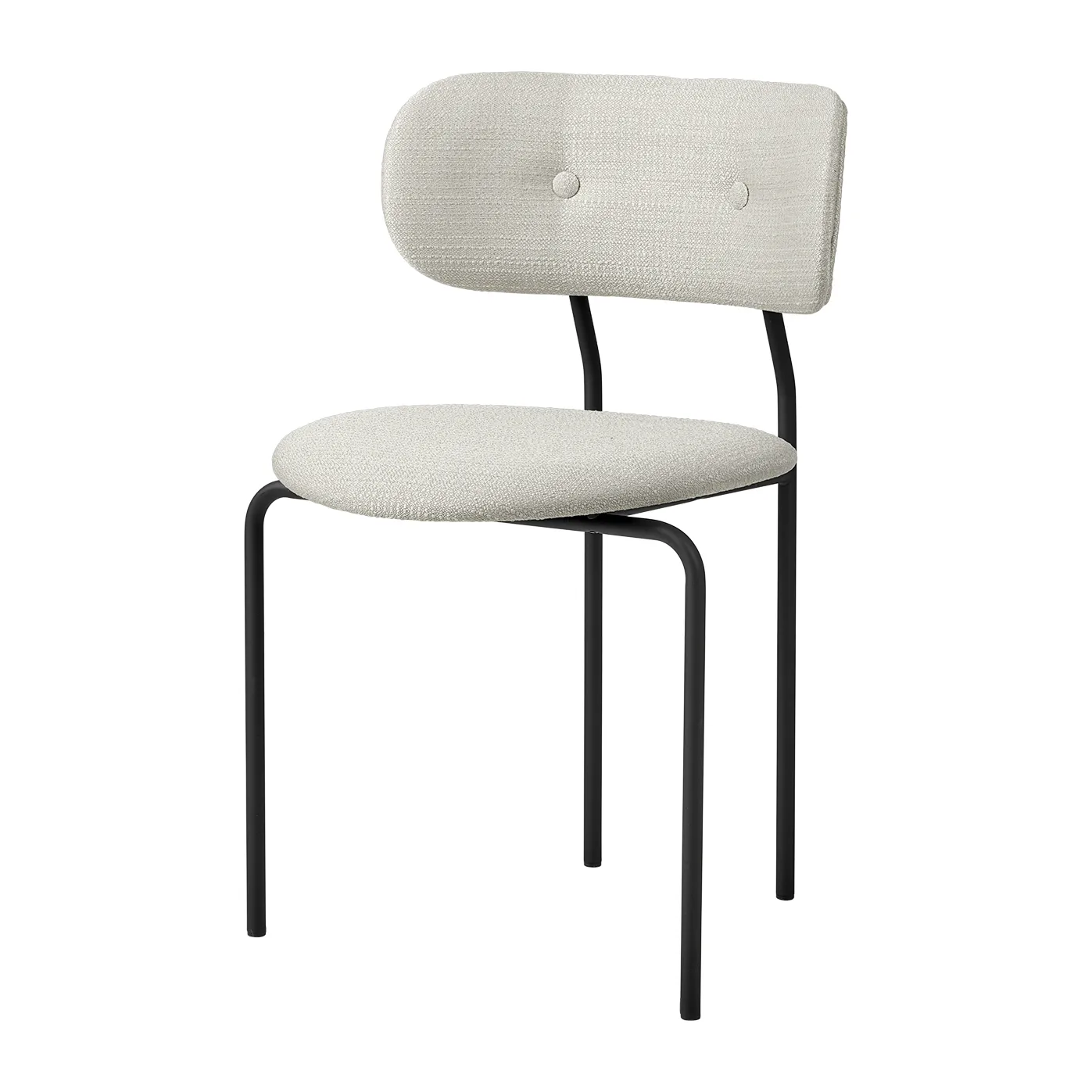 Coco dining chair fully upholstered, Eero special FR 106-black GUBI