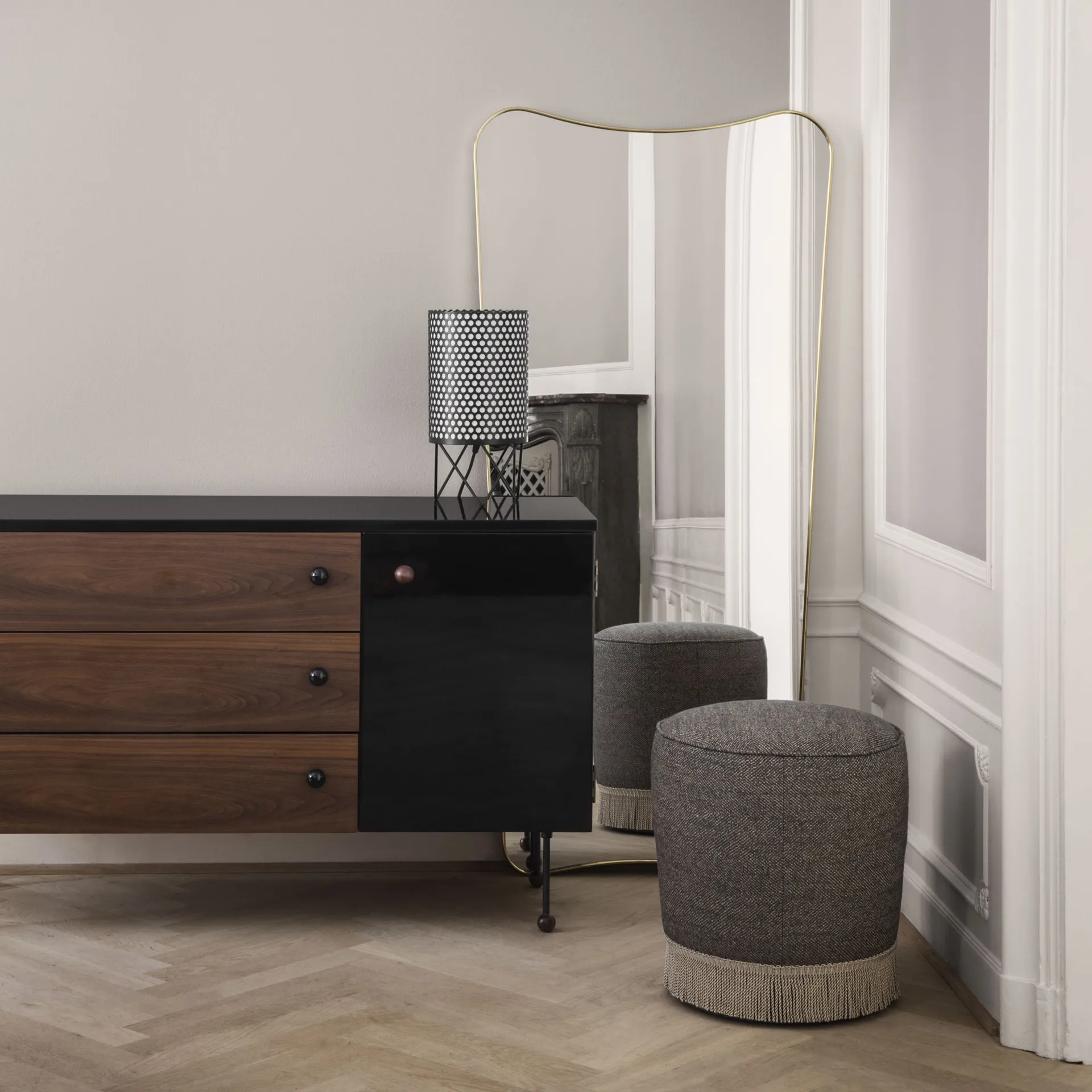 Commode 62 Dresser, american walnut, 4 tiroirs GUBI