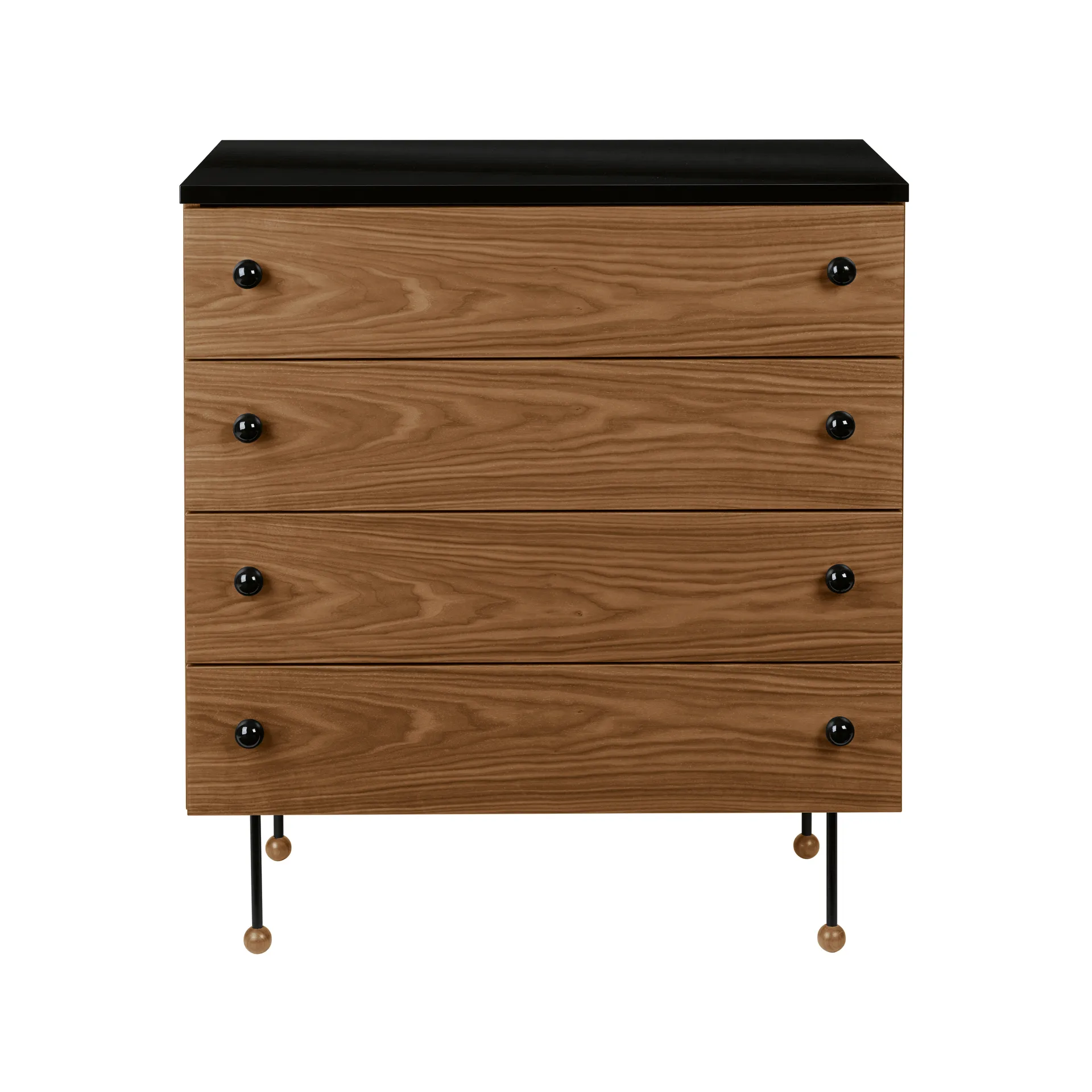 Commode 62 Dresser, american walnut, 4 tiroirs GUBI