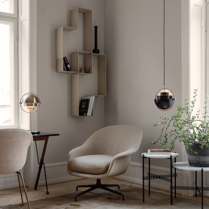 Étagère Dédal, soft black GUBI