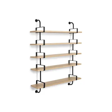 Étagère murale Demon 5 niveaux - oak, 155 cm - GUBI