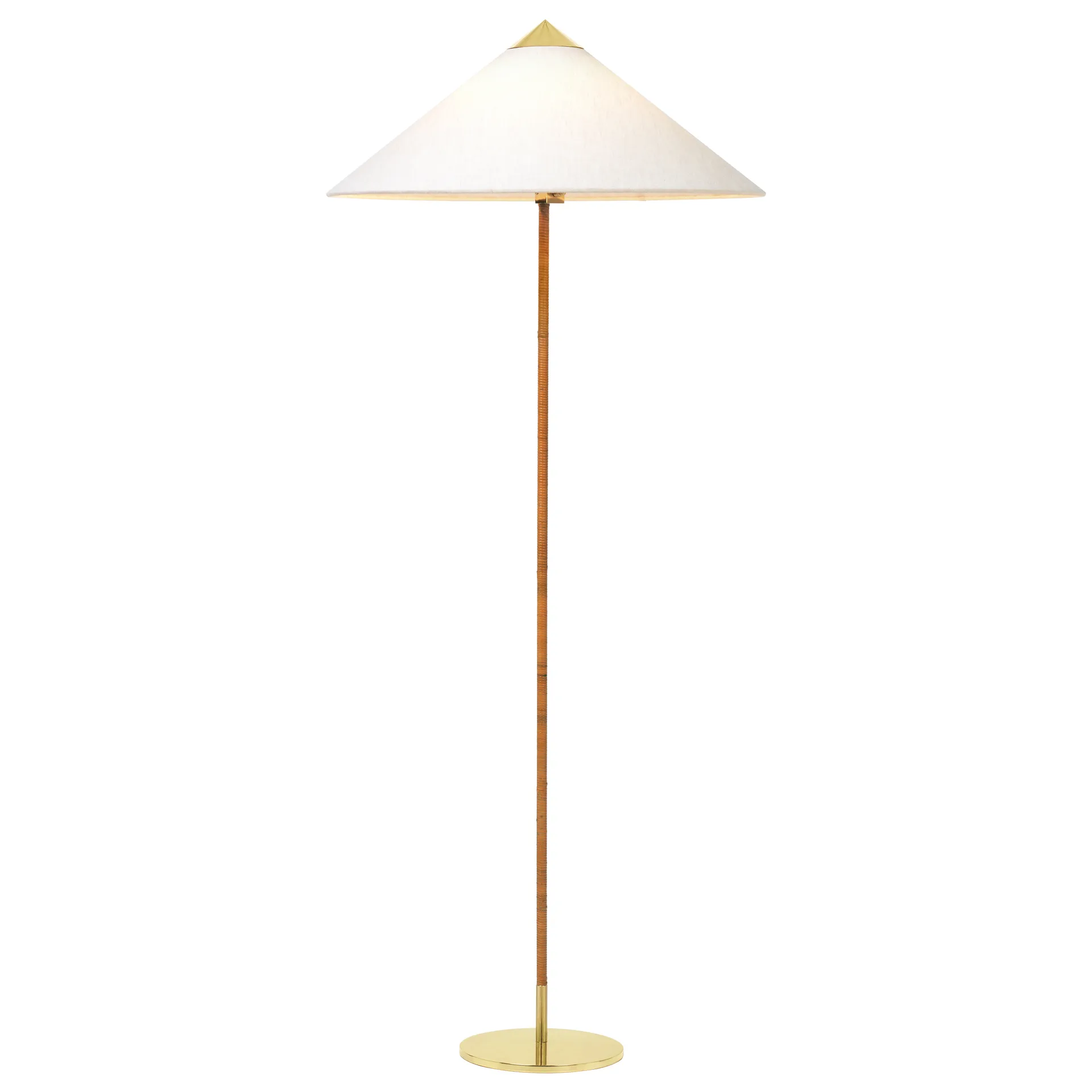 Lampadaire 9602, Laiton-toile GUBI
