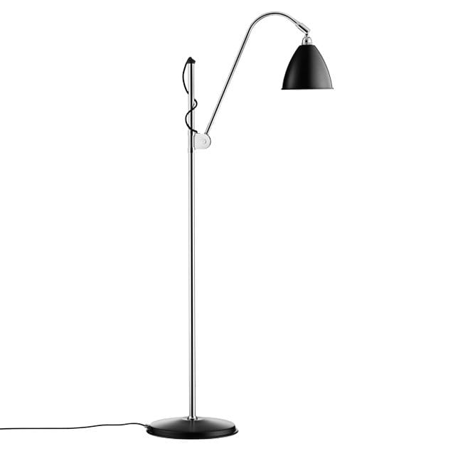 Lampadaire Bestlite BL3S - noir - chrome - GUBI