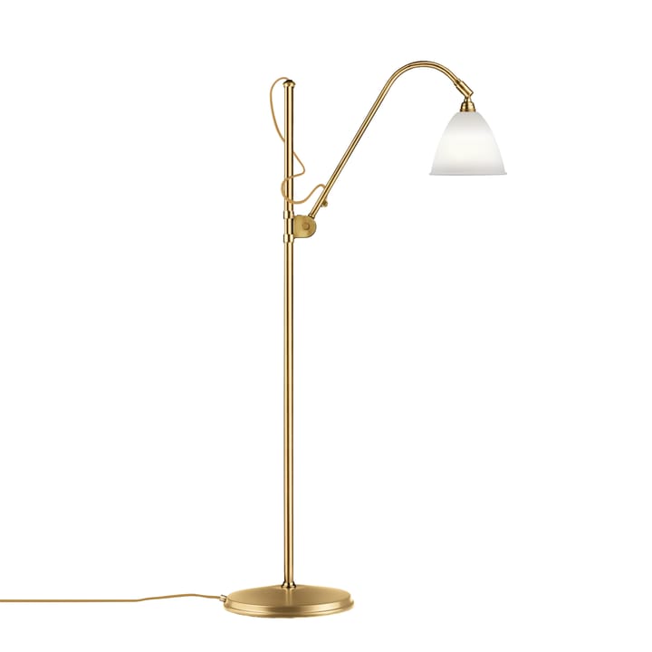 Lampadaire Bestlite BL3S - porcelaine-laiton - GUBI