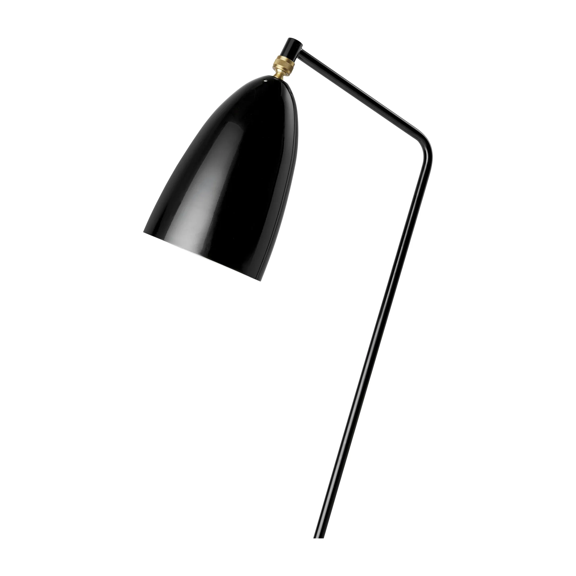 Lampadaire Gräshoppa brillant, Noir GUBI