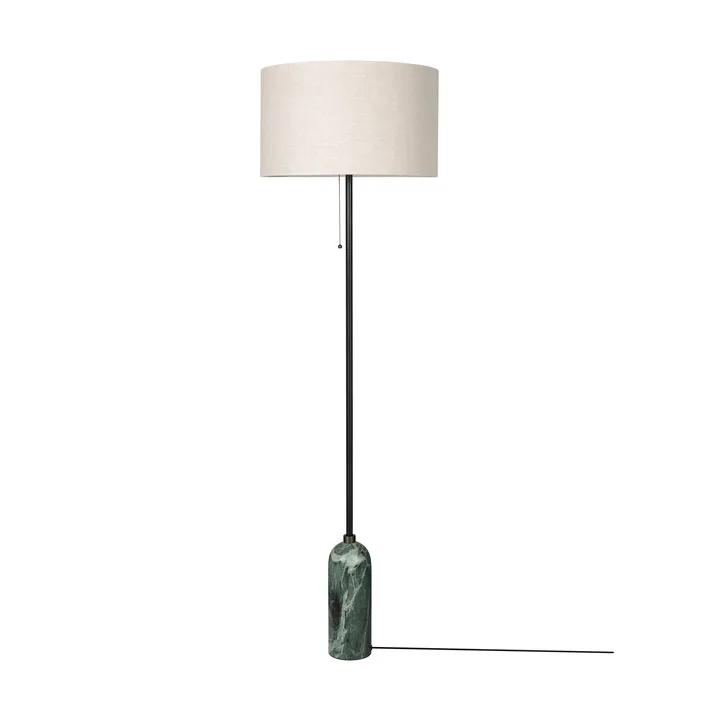 Lampadaire Gravity - Emerald marble-canvas - GUBI