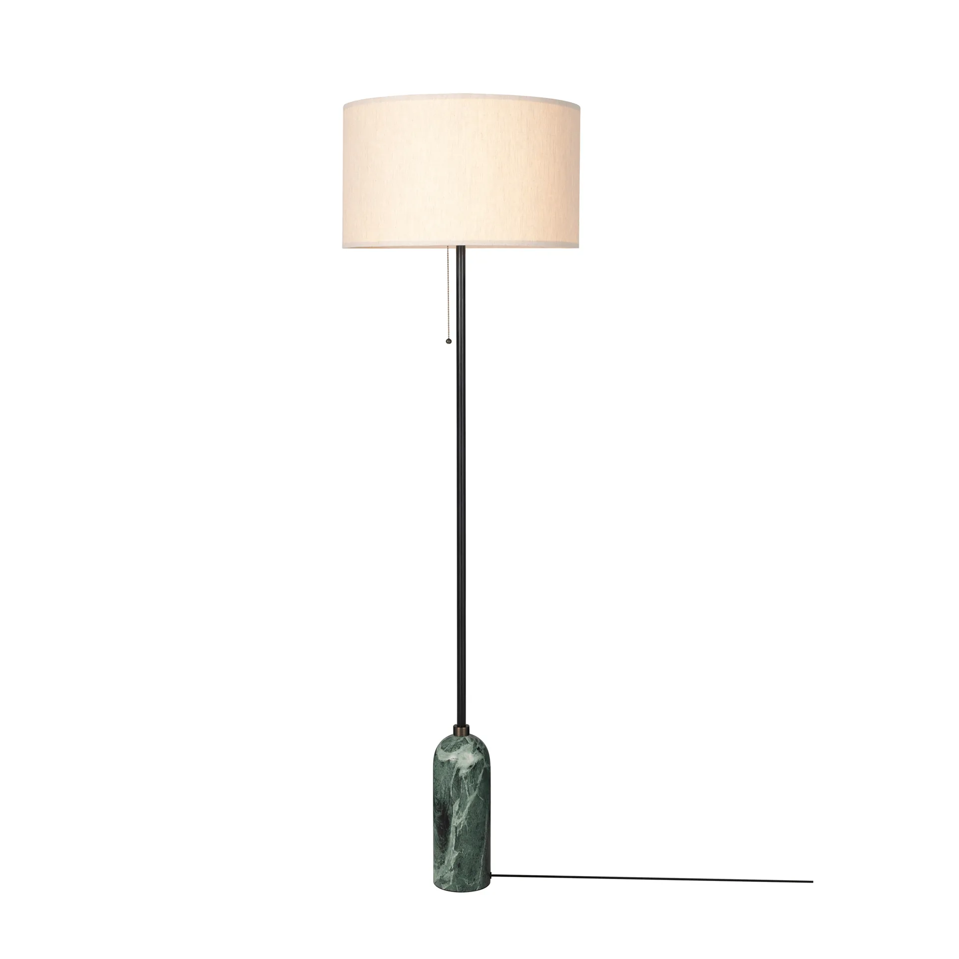 Lampadaire Gravity, Emerald marble-canvas GUBI