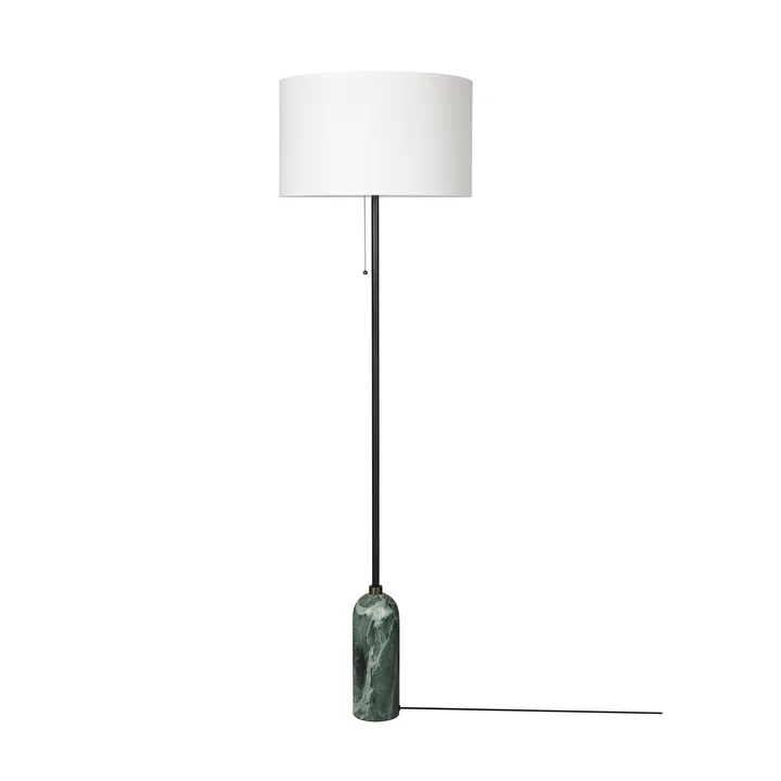 Lampadaire Gravity - Emerald marble-white - GUBI
