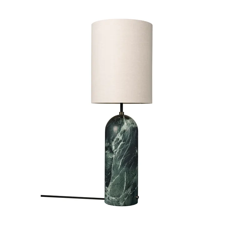 Lampadaire Gravity XL - Emerald marble-canvas - GUBI