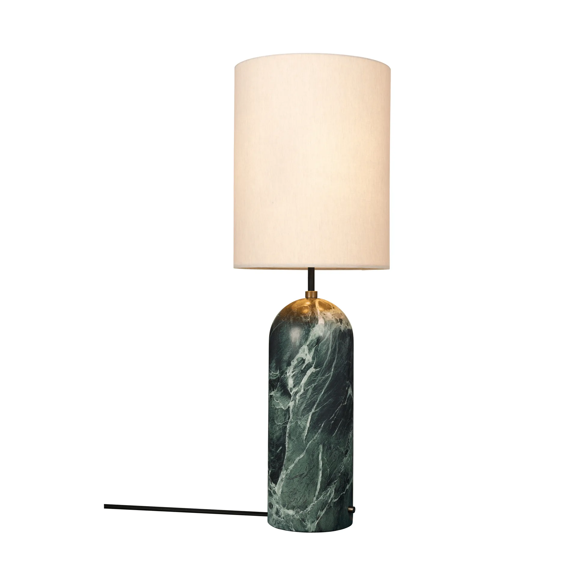 Lampadaire Gravity XL, Emerald marble-canvas GUBI