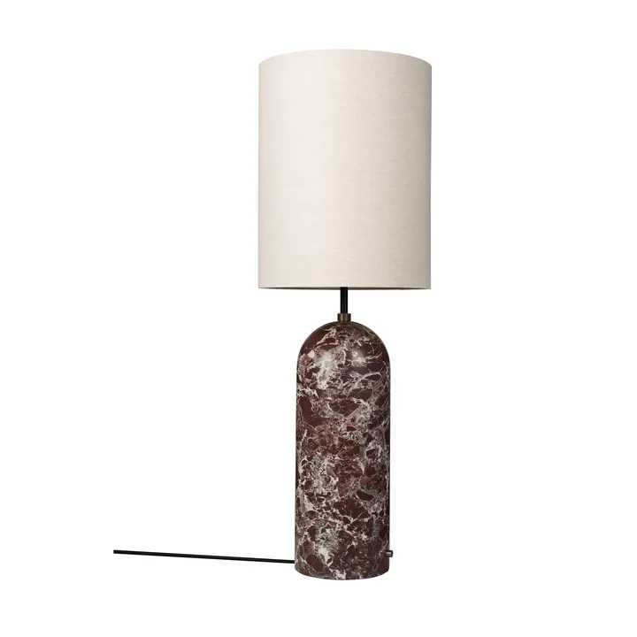 Lampadaire Gravity XL - Maroon marble-canvas - GUBI