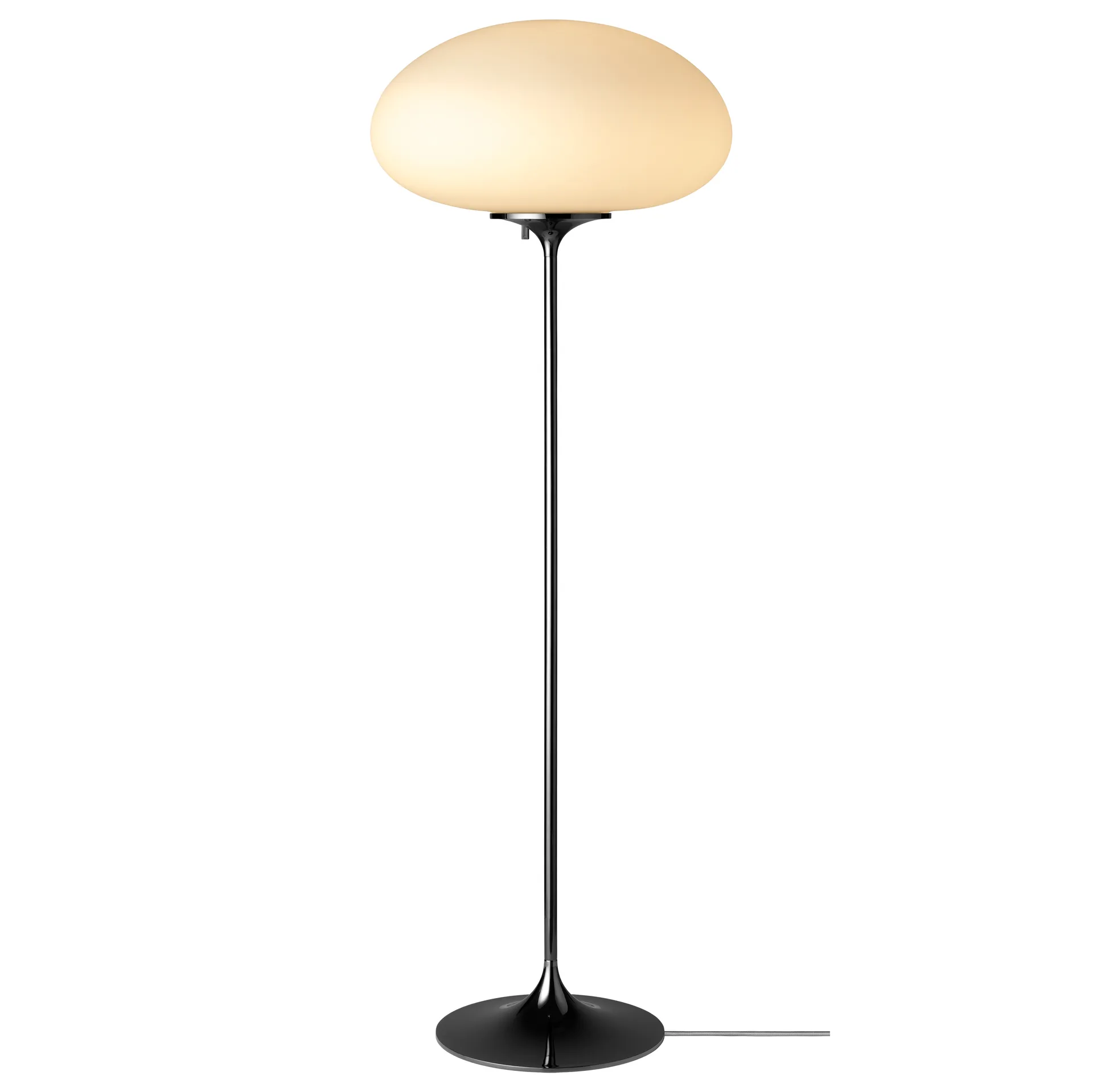 Lampadaire Stemlite 110 cm, Black Chrome GUBI