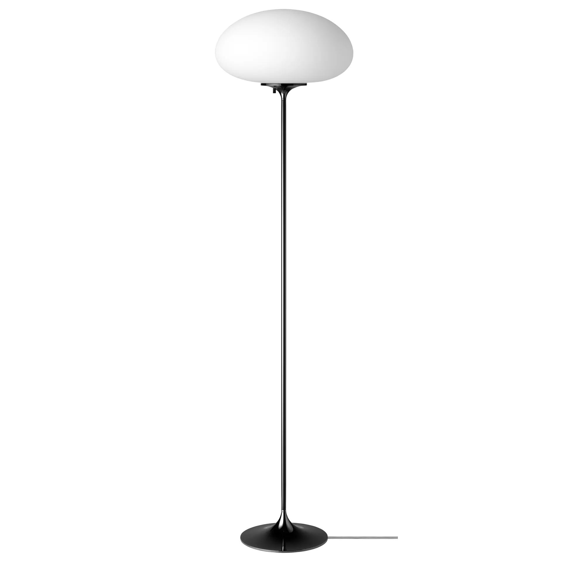 Lampadaire Stemlite 150 cm, Black Chrome GUBI