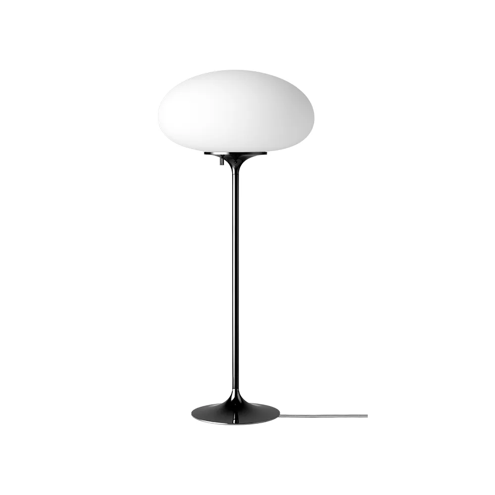 Lampadaire stemlite, black chrome, 110 cm GUBI