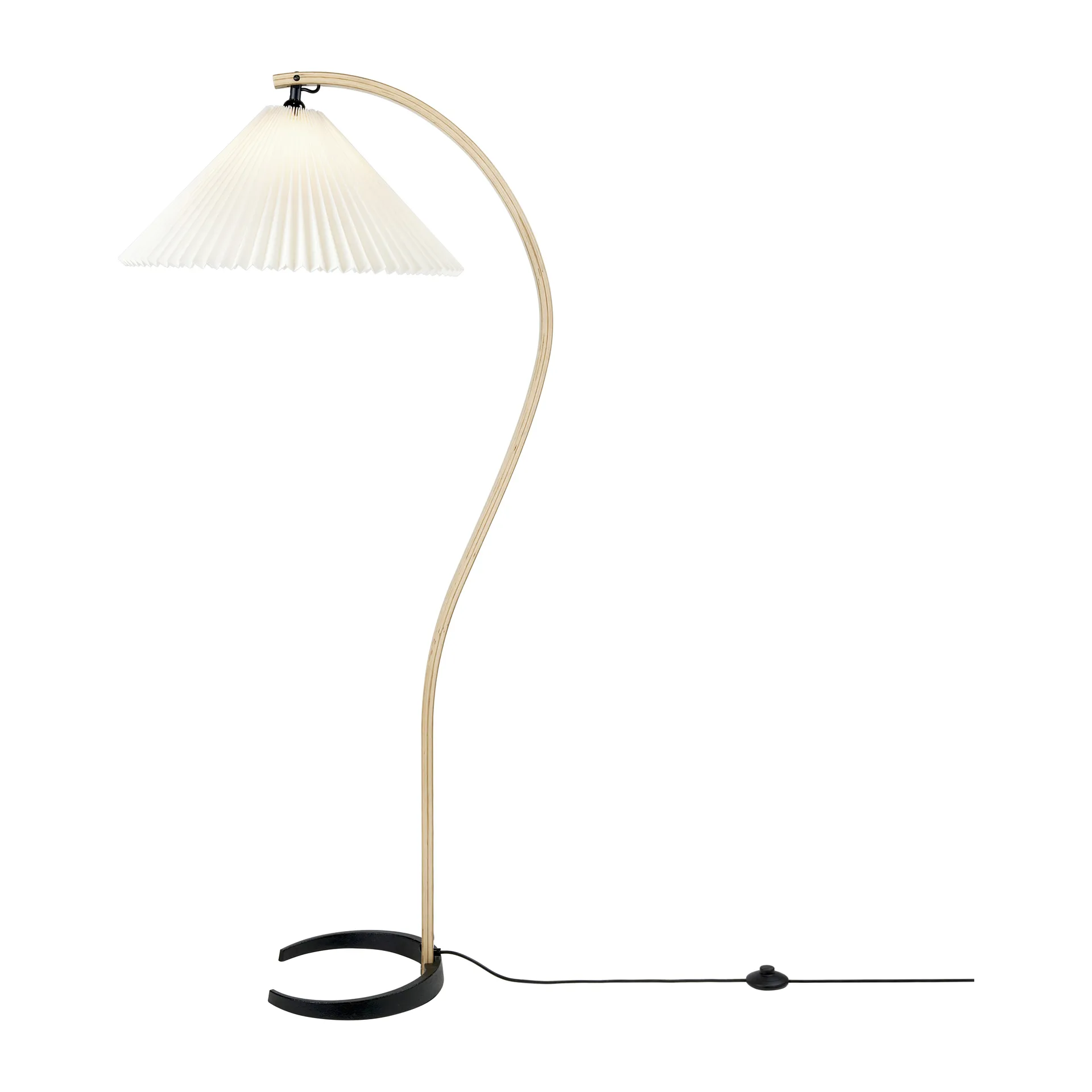 Lampadaire Timberline, Chêne-bouleau-blanc GUBI