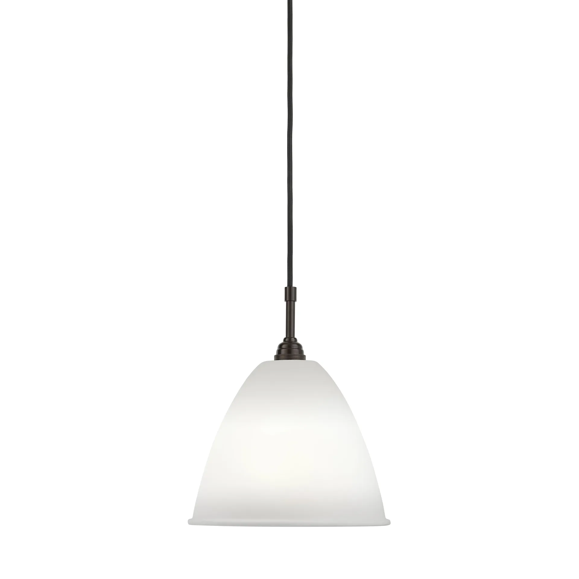 Lampe à suspension Bestlite BL9M, fine porcelaine-noir GUBI