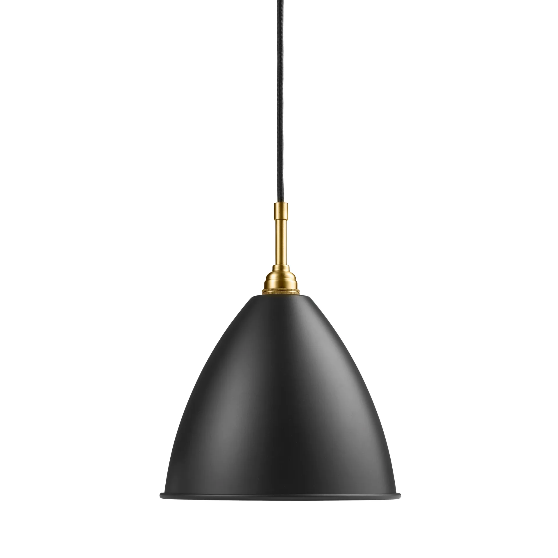 Lampe à suspension Bestlite BL9M, noir charbon-laiton GUBI