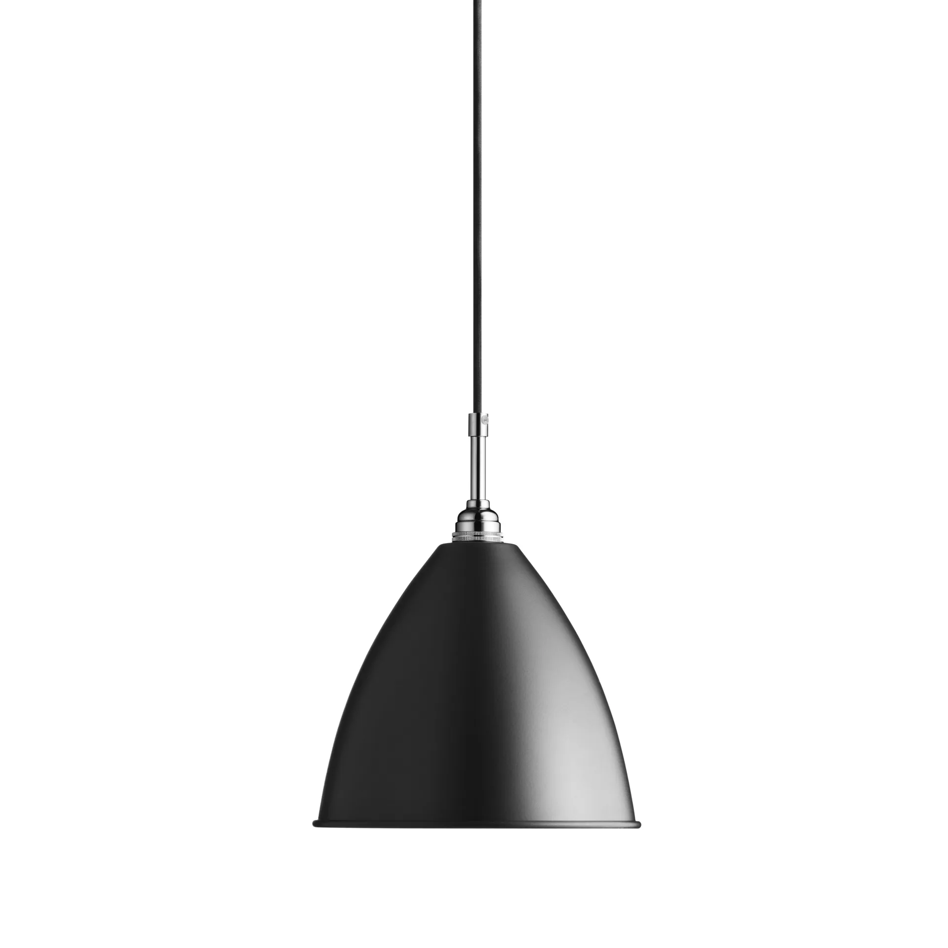 Lampe à suspension Bestlite BL9S, noir-chrome GUBI