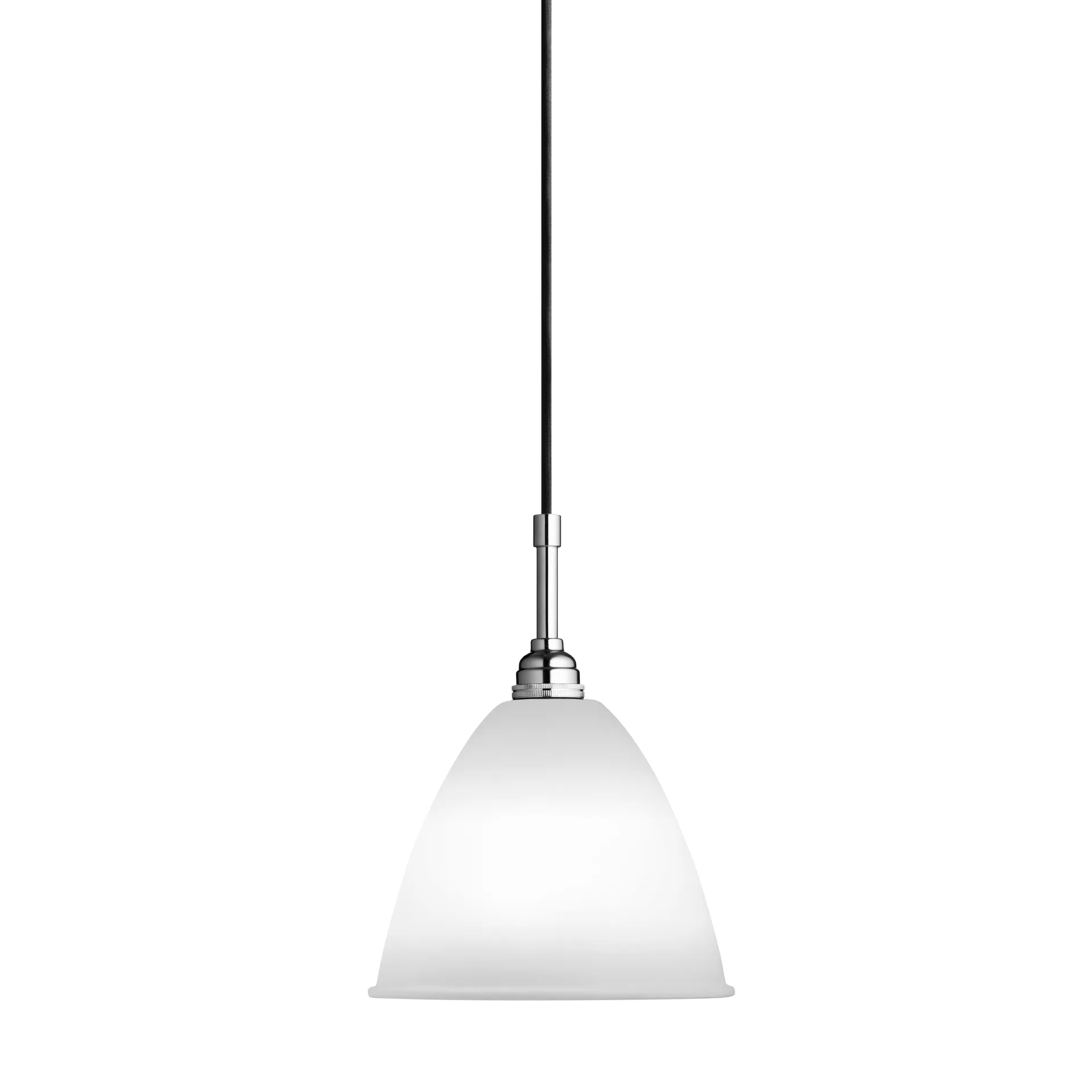 Lampe à suspension Bestlite BL9S, porcelaine-chrome GUBI