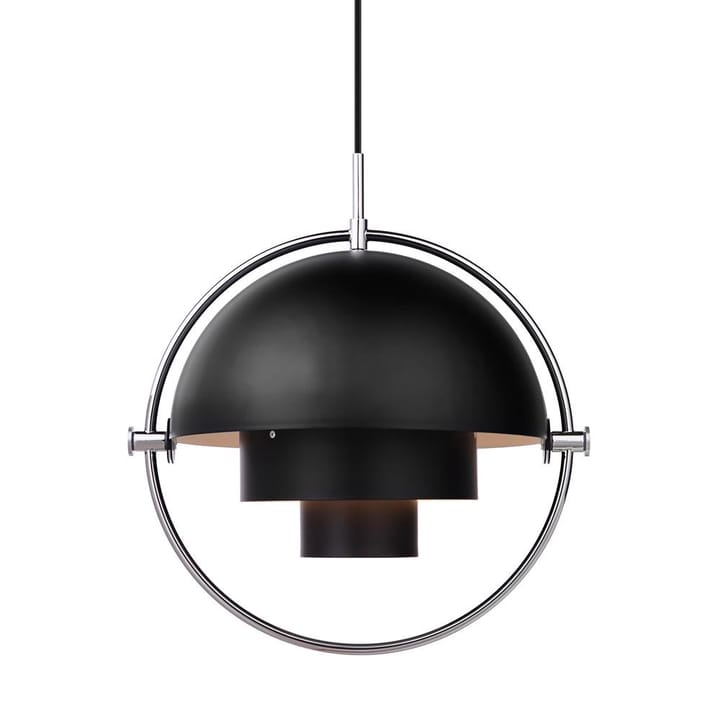 Lampe à suspension Multi-Lite - chrome-noir - Gubi