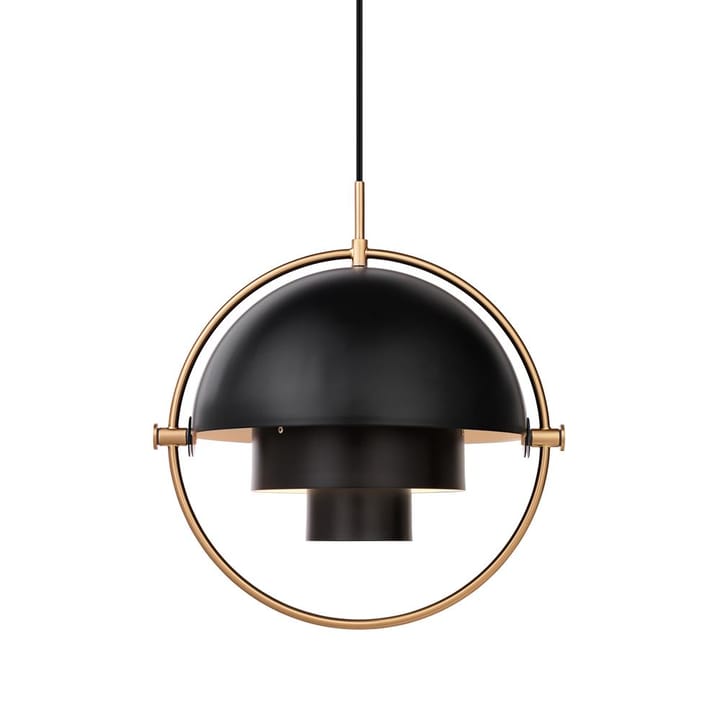 Lampe à suspension Multi-Lite - laiton-noir - Gubi