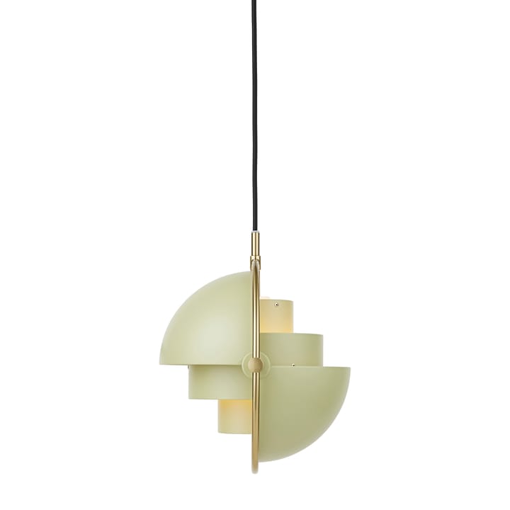 Lampe à suspension Multi-Lite small - Brass-desert sage - GUBI