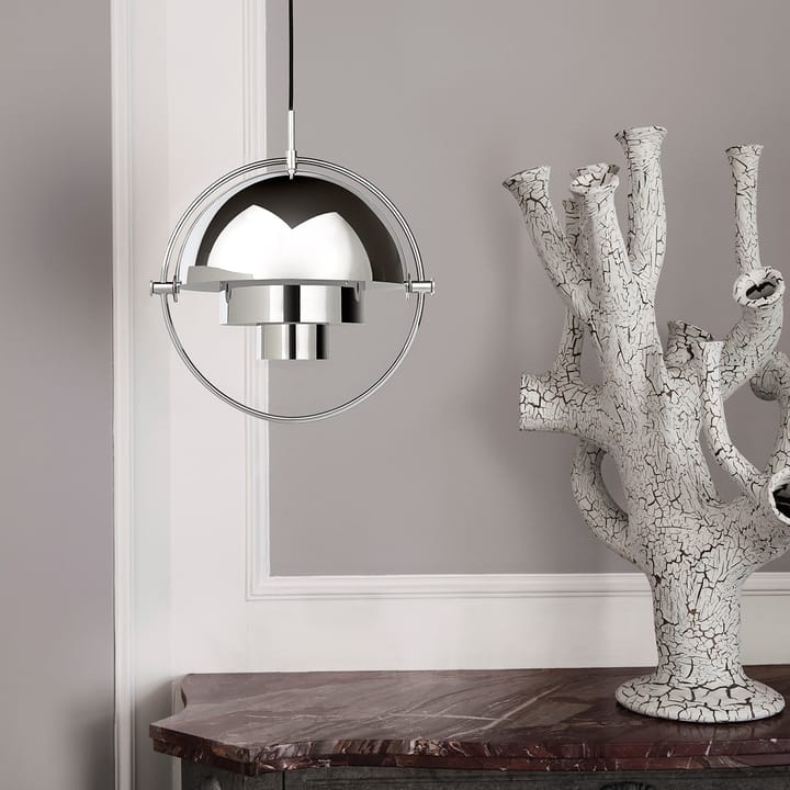 Lampe à suspension Multi-Lite small, Chrome GUBI