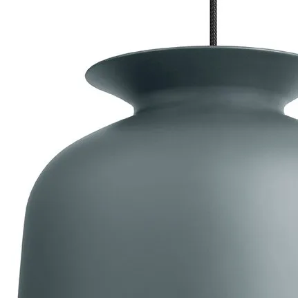 Lampe à suspension Ronde grand, gris GUBI