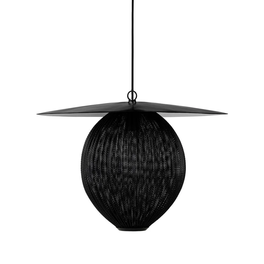Lampe à suspension Satellite grande, midnight black (noir) GUBI