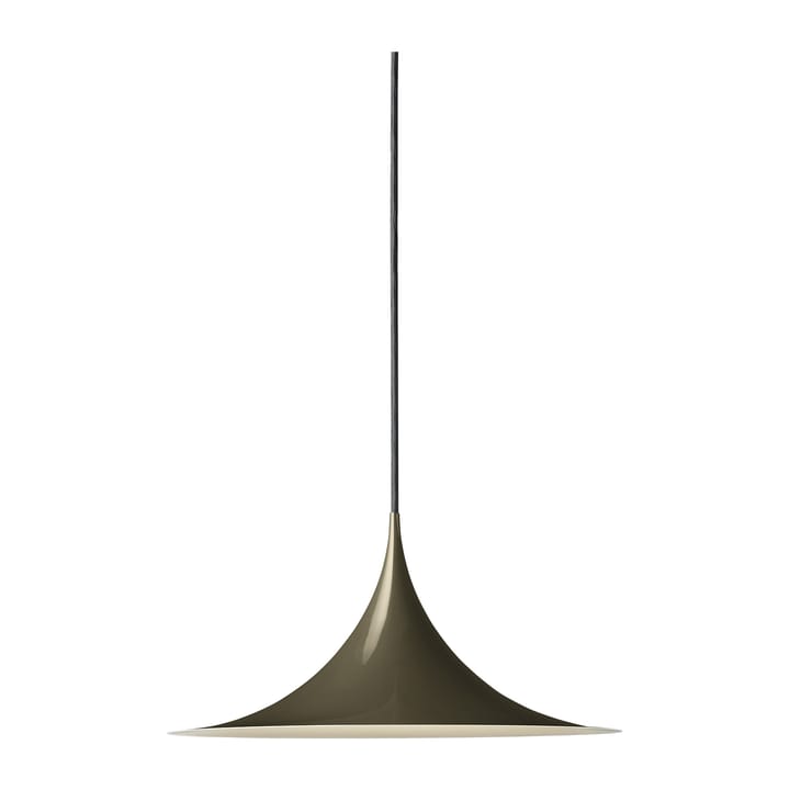 Lampe à suspension Semi Ø 30 cm - Dark cocoa glossy - GUBI