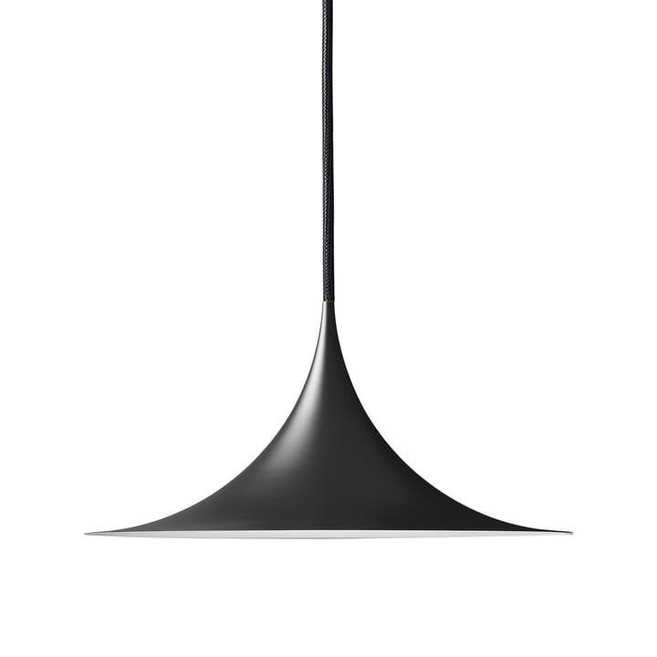 Lampe à suspension Semi Ø 30 cm - noir mat - Gubi