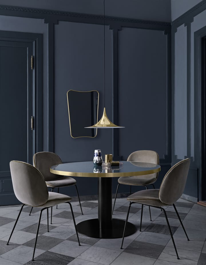 Lampe à suspension Semi Ø 47 cm, Polished brass GUBI