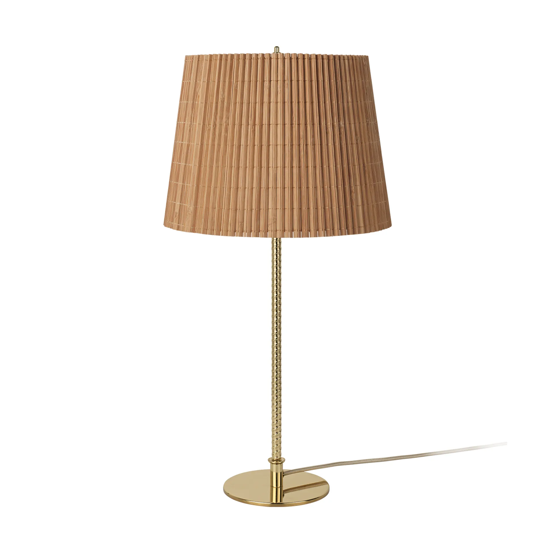Lampe de table 9205, Bambou-laiton GUBI