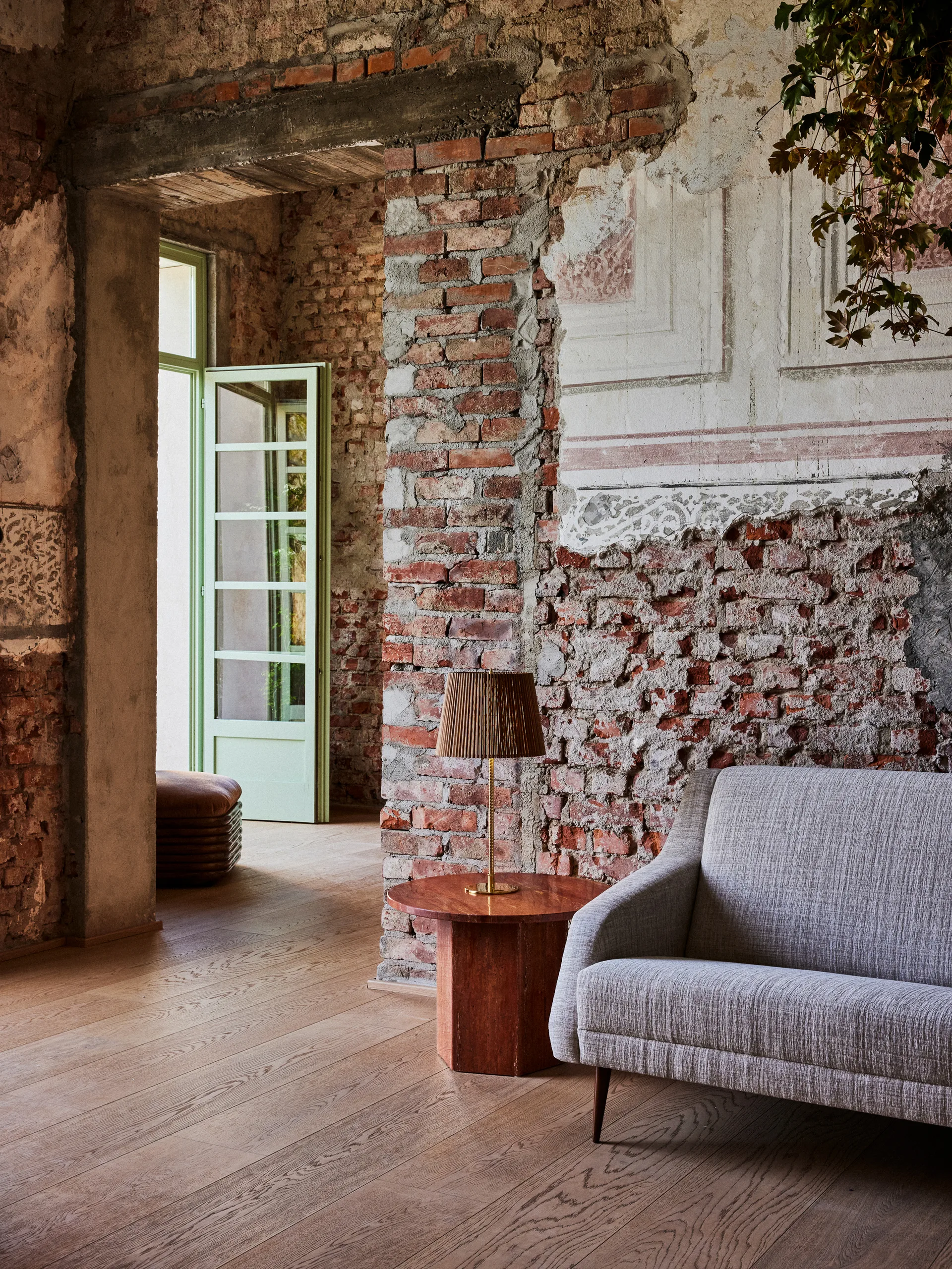 Lampe de table 9205, Bambou-laiton GUBI