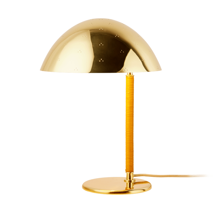 Lampe de table 9209 - Laiton-rotin - GUBI