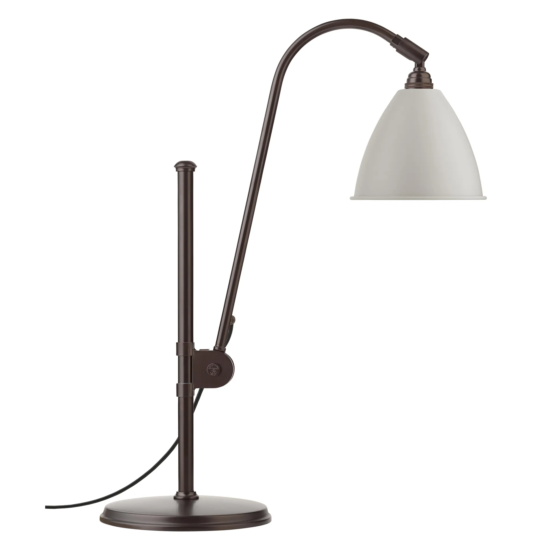 Lampe de table Bestlite BL1, blanc classique-noir GUBI