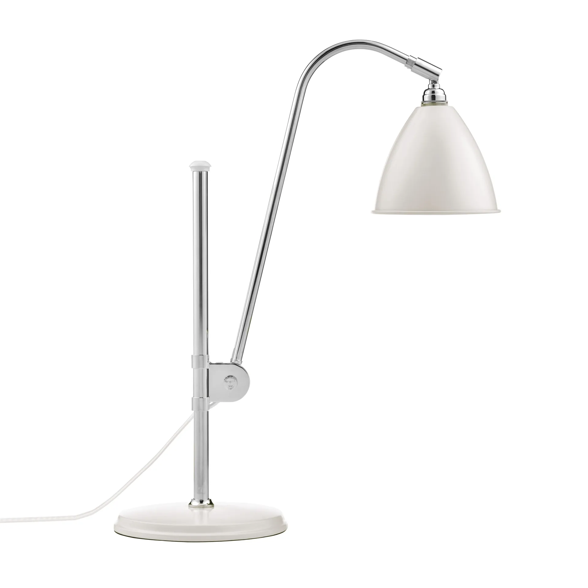 Lampe de table Bestlite BL1, blanc mat-chrome GUBI