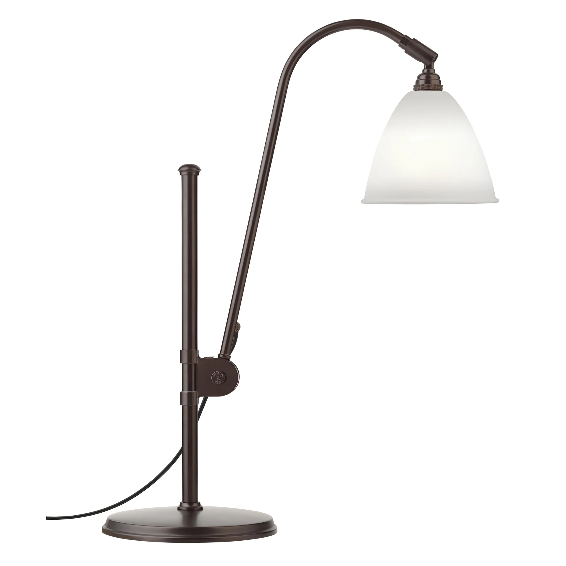 Lampe de table Bestlite BL1, fine porcelaine-noir GUBI