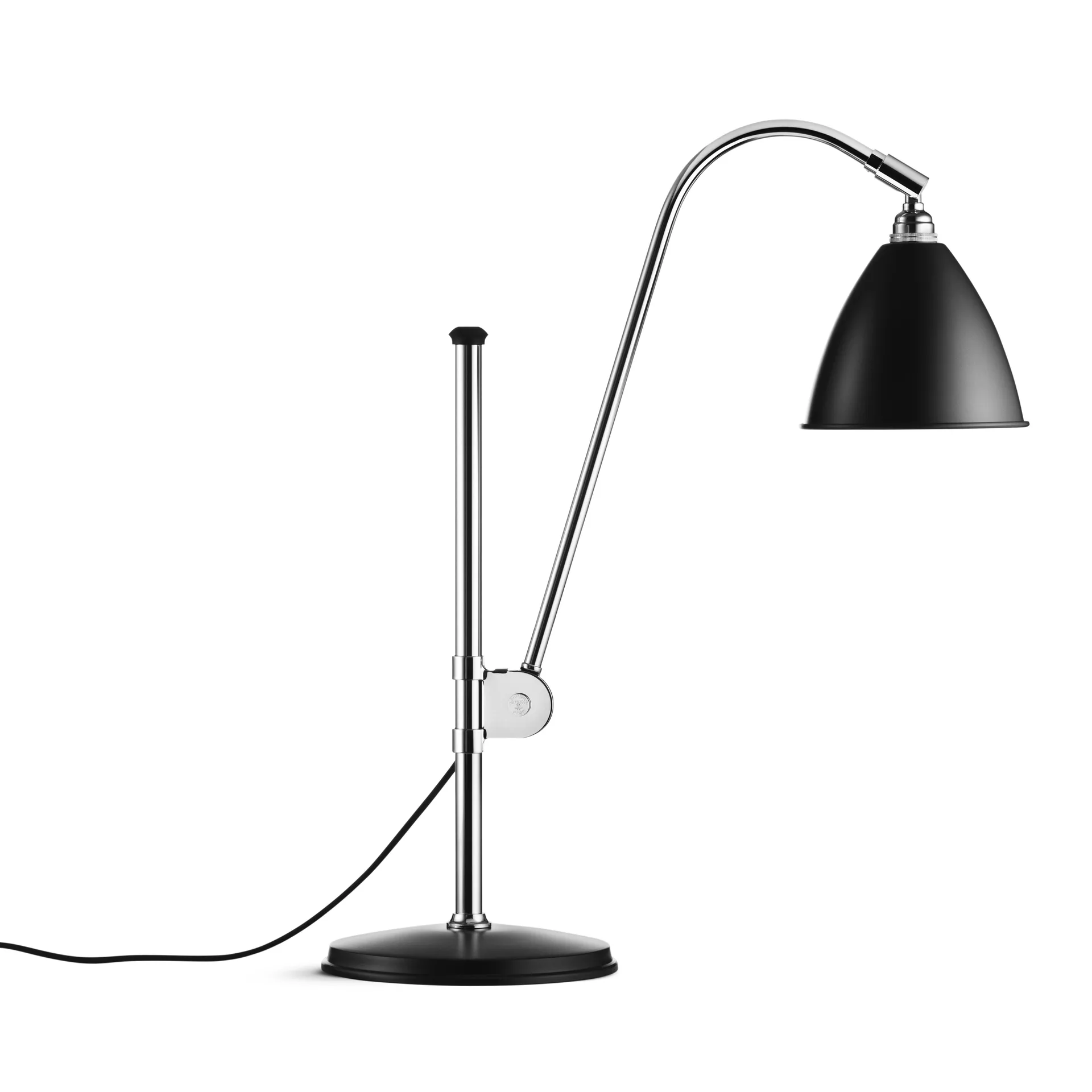 Lampe de table Bestlite BL1, noir-chrome GUBI