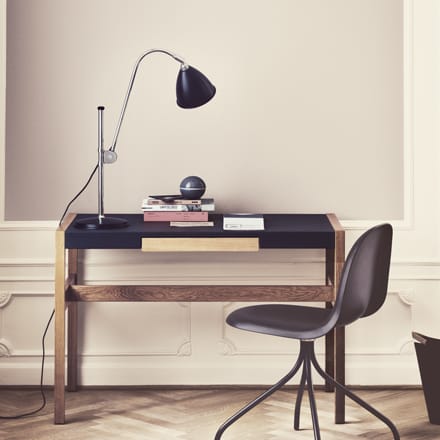 Lampe de table Bestlite BL1, noir-chrome GUBI