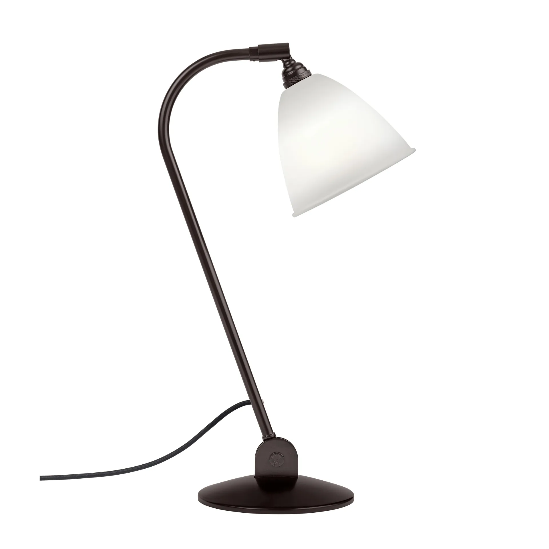 Lampe de table Bestlite BL2, fine porcelaine-noir GUBI