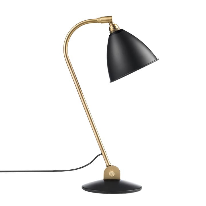 Lampe de table Bestlite BL2 - noir charbon-laiton - GUBI